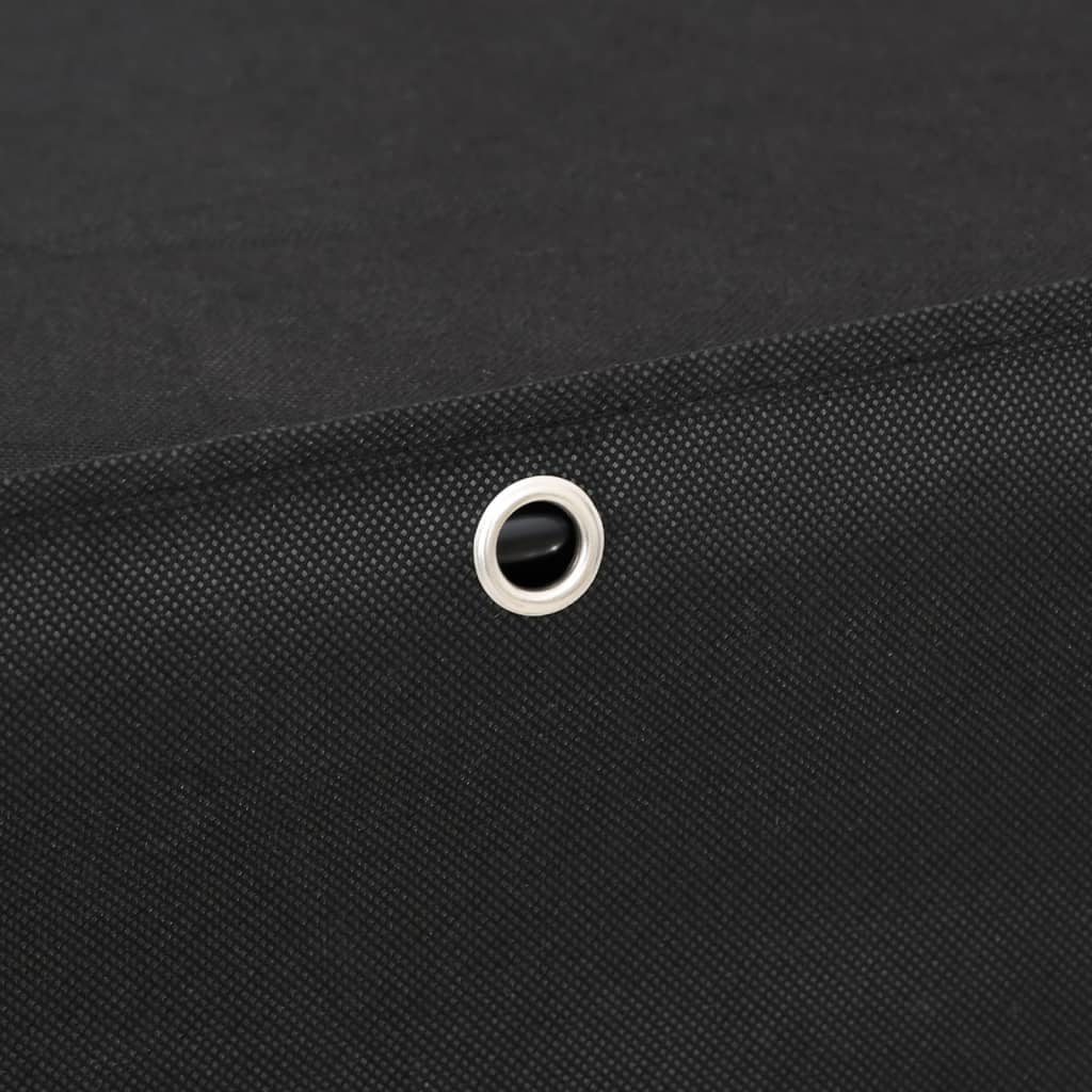 Scarpiera Nera 60x28x90 cm Tessuto